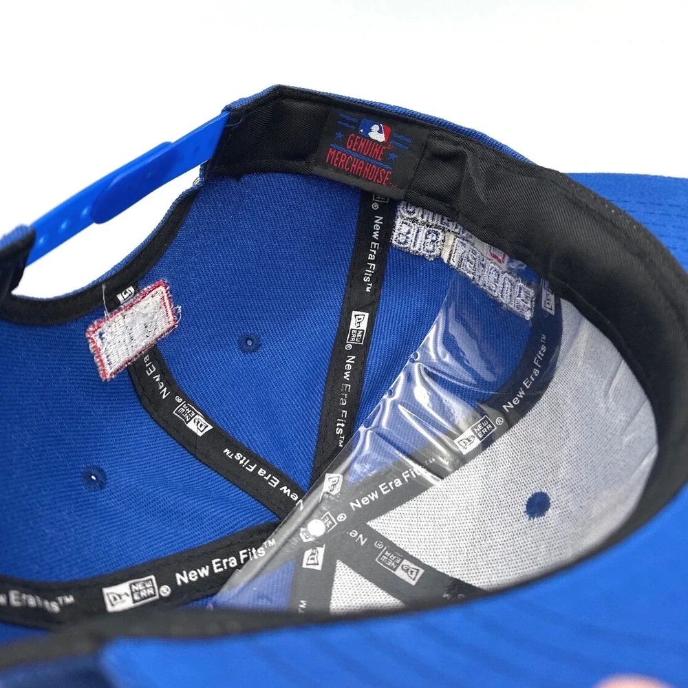Texas Rangers New Era‎ 9FIFTY Snapback Hat Blue Big League Chew Side Patch Cap